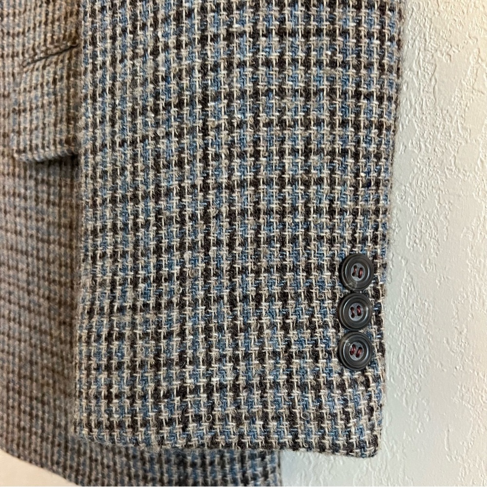 Vintage Wool Satin Lined Blazer - Picture 6 of 16